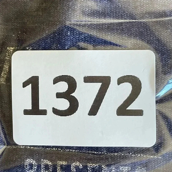 Mighty Fine Shirt Dark Blue Peanuts Characters V-Neck Lightweight SZ S #1372 - Picture 10 of 11